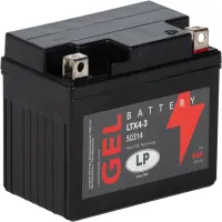 LP Gelbatterie LTX4-3 / LTX4L-BS - 12V - 3AH