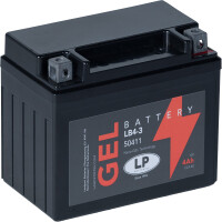 LP Gelbatterie LB4-3 / LB4L-B - 12V - 4AH -