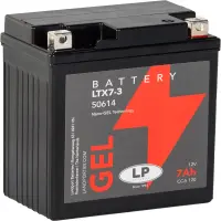 LP Gelbatterie LTX7-3 / LTX7L-BS - 12V - 6AH