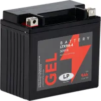 LP Gelbatterie LTX9A-4 / LB9B - 12V - 9AH -