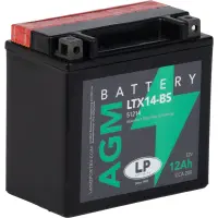 LP AGM mit Säurepack LTX14-BS - 12V -