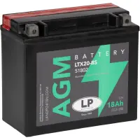 LP AGM mit Säurepack LTX20-BS - 12V -