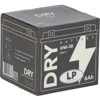 LP Batterie mit Säurepack 6N6-3B - 6V - 6AH - 30A (EN)