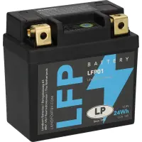 LP Lithium-Batterie LFP01 - 12V - 2AH - 140A