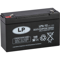 Bleiakku LP6-12 T1 VDS - 6V - 12AH