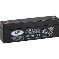 Bleiakku LP12-2,3 T1 VDS - 12V - 2,3AH