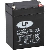 Bleiakku LP12-2,9 T1 - 12V - 2,9AH