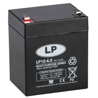 Bleiakku LP12-4,5 T1 - 12V - 4,2AH