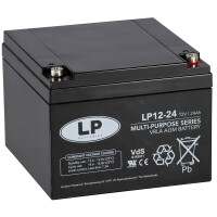 Bleiakku LP12-24 T12 VDS - 12V - 24AH
