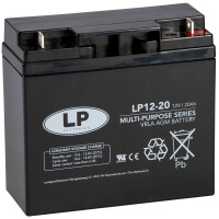 Bleiakku LP12-20 T3 - 12V - 20AH