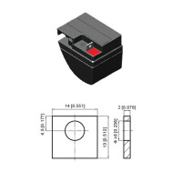 Bleiakku LP12-20 T3 - 12V - 20AH