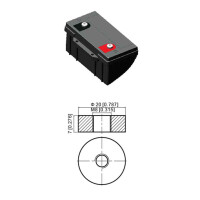 Bleiakku LP12-200 T11 - 12V - 210AH