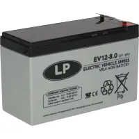 Bleiakku  EV120080 T1 - 12V - 8AH