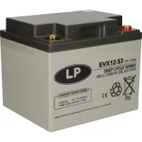 Bleiakku  EVX12053 T6 - 12V - 53AH