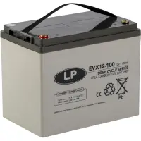 Bleiakku EVX12100 T6 - 12V - 100AH