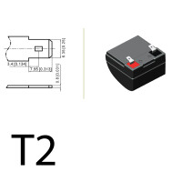 LP Lithium LiFePO4 battery 96Wh
