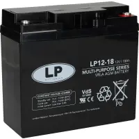 Bleiakku LP12-18 T12 VDS - 12V - 18AH